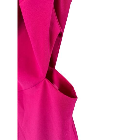 Likely Pink Sleeveless Prom Josephine One-Shoulder Formal Maxi Gown Size 0 - Picture 8 of 13